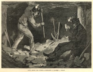 Down among the pitmen - preparing a blast in a breast