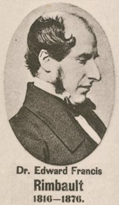 Dr Edward Francis Rimbault by English School