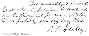 Dr Samuel J Wesley by English School