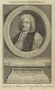 Dr Thomas Sherlock, Lord Bishop of London by English School