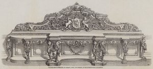 Drawing-Room Sideboard, by Morant, Boyd, and Morant, in the International Exhibition by English School