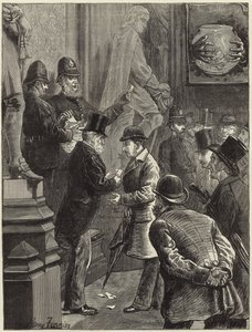 Drawing Lots for Admission to the Strangers Gallery by English School