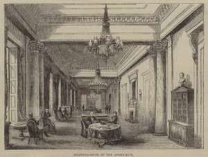 Drawing Room at the Athenaeum Club, London by English School
