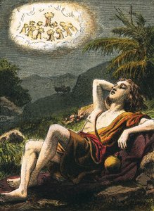 Dream of Joseph by English School