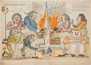 Dressing the Minister, Alias Roasting the Guinea Pig by English School