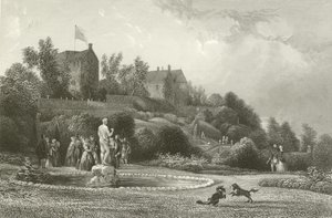 Drummond Castle by English School