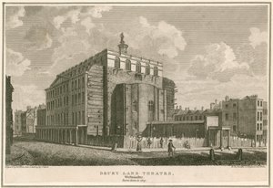 Drury Lane Theatre, Westminster, London by English School