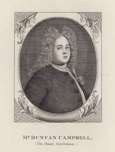 Duncan Campbell (engraving) by English School