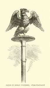 Eagle on Roman Standard by English School