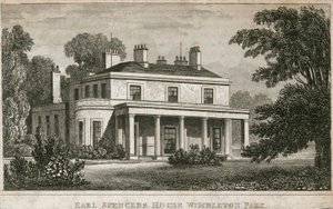 Earl Spencers House, Wimbledon Park by English School