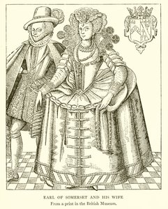 Earl of Somerset and His Wife by English School