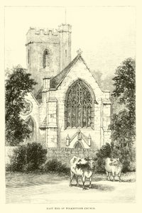East end of Folkestone Church by English School