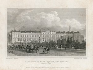 East side of Park Square, and Diorama, Regents Park