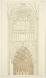 East Side of South Transept of St Mary Redcliffe
