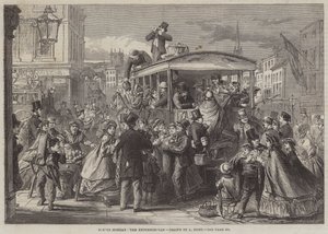 Easter Monday, the Excursion-Van by English School
