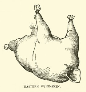 Eastern Wine-Skin by English School