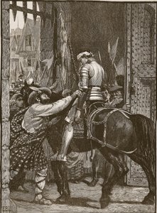 Edinburgh After Flodden, Illustration from Cassell