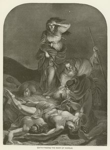 Edith finding the body of Harold