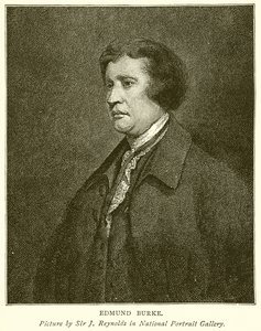 Edmund Burke by English School