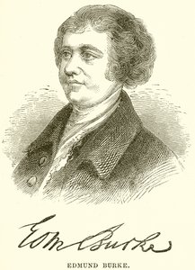 Edmund Burke by English School