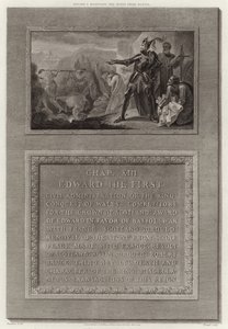 Edward I Removing the Stone from Scone by English School