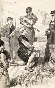Edward Seymour on the Scaffold Awaiting His Execution, c.1865