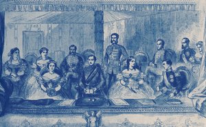 Edward VII and Queen Alexandra of England at the Opera in London