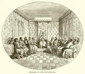 Edward VI and his Council by English School