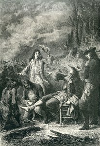 Edward Villiers Wounded at the Battle of Newbury