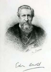 Edwin Arnold (1832-1904) by English School