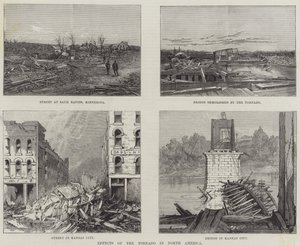 Effects of the Tornado in North America by English School