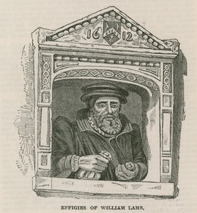 Effigies of William Lamb by English School