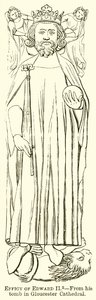 Effigy of Edward II by English School