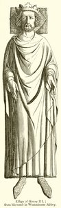 Effigy of Henry III by English School