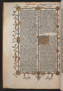 Egerton 617, Wycliffite Bible, before 1397 by English School