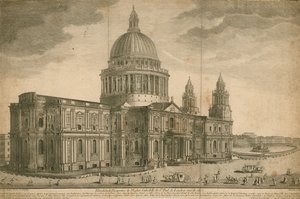 Elevation and perspective of St Paul