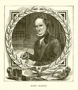 Elihu Burritt by English School