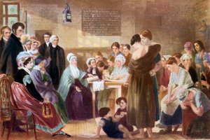 Elizabeth Fry Visiting Newgate Prison