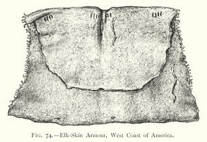 Elk-Skin Armour, West Coast of America by English School