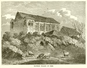 Eltham Palace in 1790