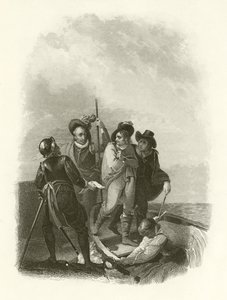 Emigration of Cromwell by English School