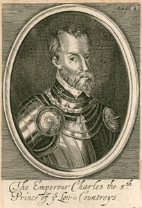 Emperor Charles V by English School
