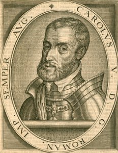 Emperor Charles V by English School