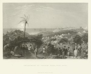 Encampment of Ibrahim Pasha, near Jaffa by English School