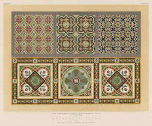 Encaustic Tiles by English School