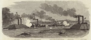 Engagement off Fort Pillow by English School