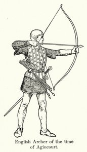 English Archer of the time of Agincourt by English School