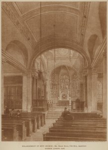 Enlargement of Kew Church by English School