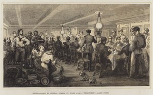 Entertainment to Admiral Dundas, on Board HMS 