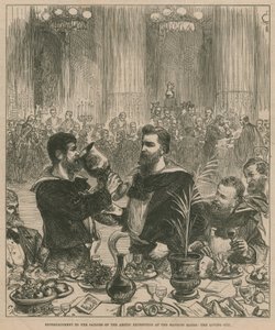 Entertainment to the Sailors of the Arctic Expedition at the Mansion House by English School
